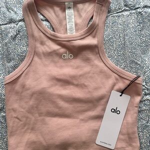 ALO Yoga Blush Racerback Tank Top